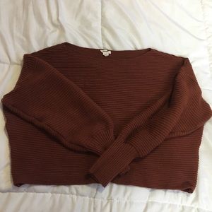 Garage Crop Sweater
